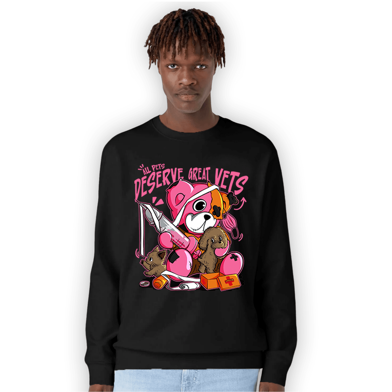 SB Dunk Blossom Sweatshirt Match Veterinary BER - NastyJamz