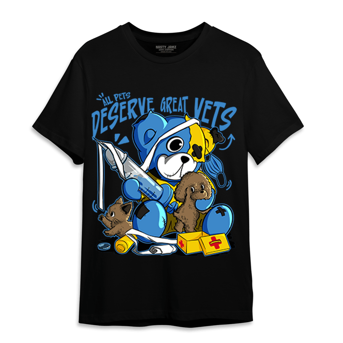 SB Dunk Bubbles T Shirt Match Veterinary BER - NastyJamz