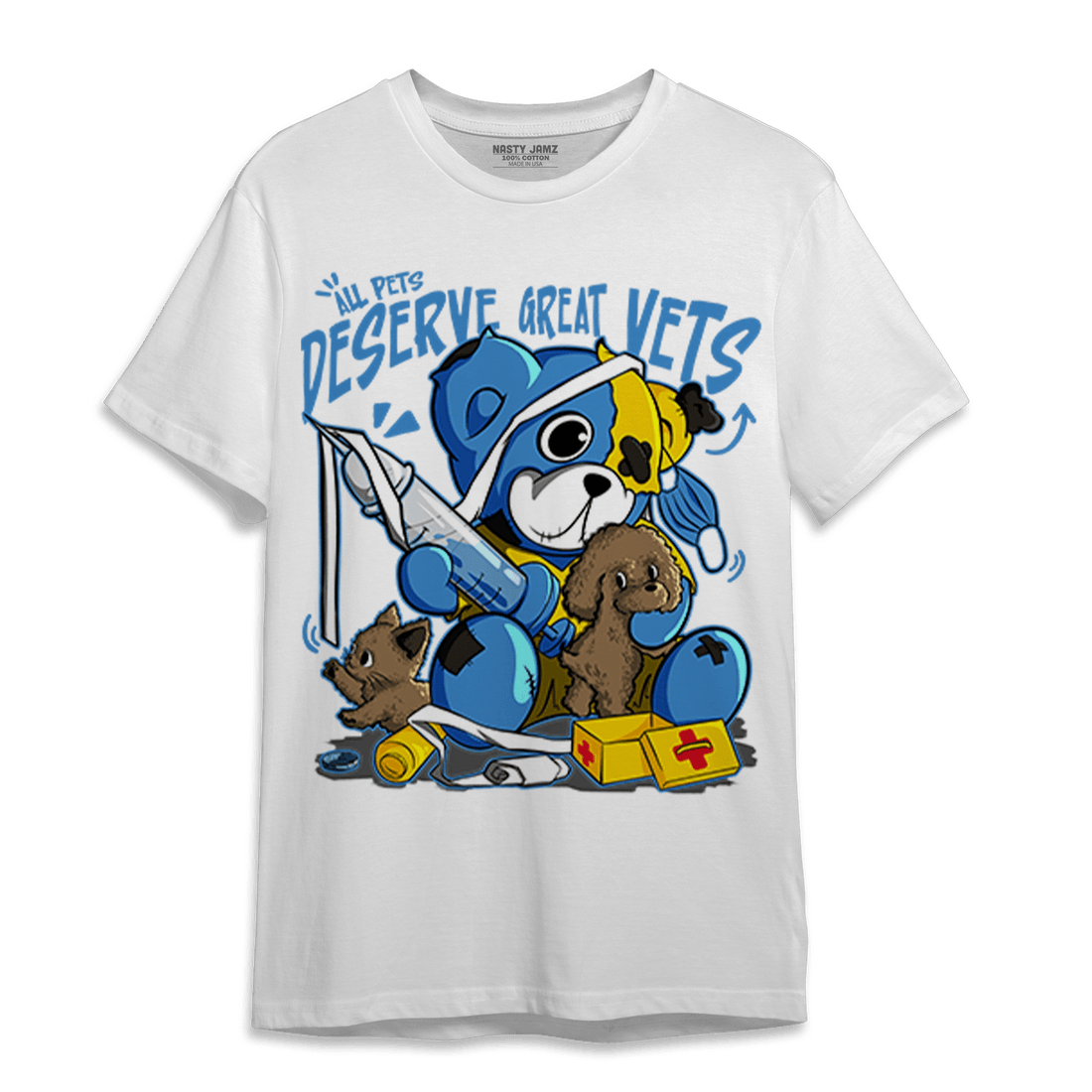 SB Dunk Bubbles T Shirt Match Veterinary BER - NastyJamz