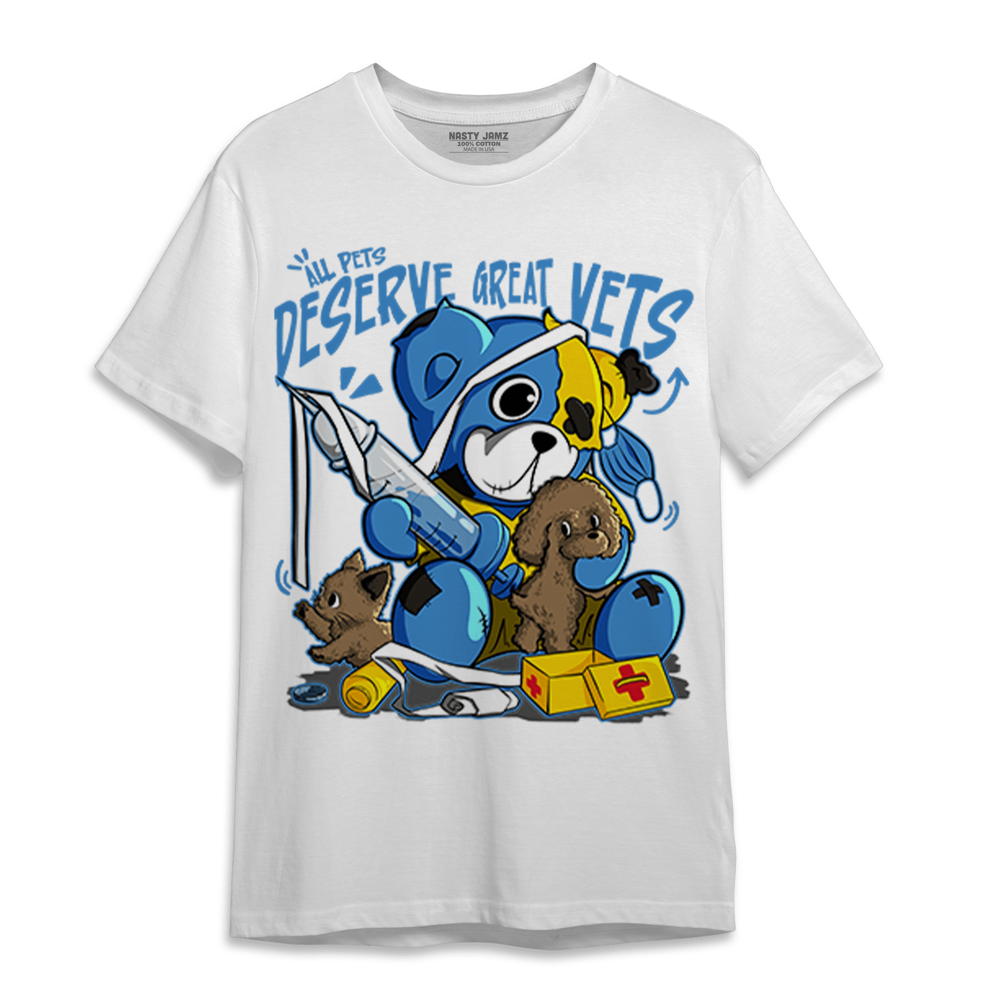 SB Dunk Bubbles T Shirt Match Veterinary BER - NastyJamz