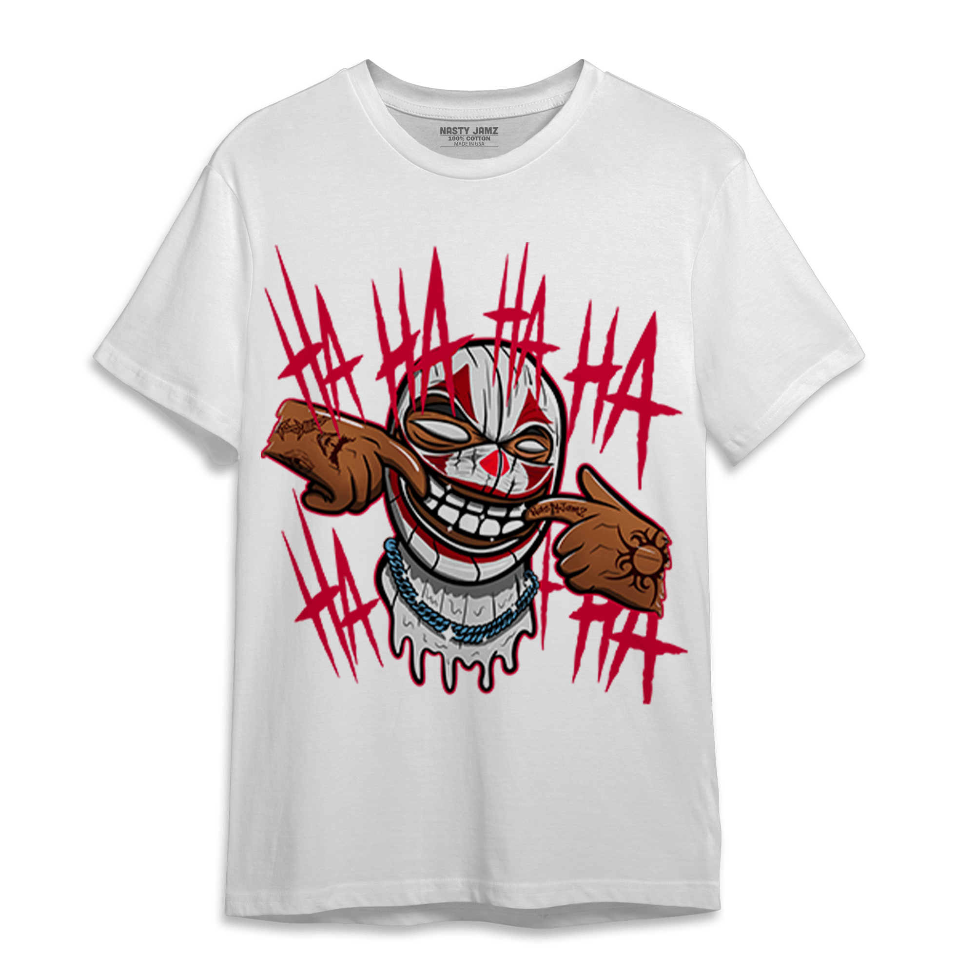 Cherry 11s T Shirt Match We Are All Clowns - NastyJamz