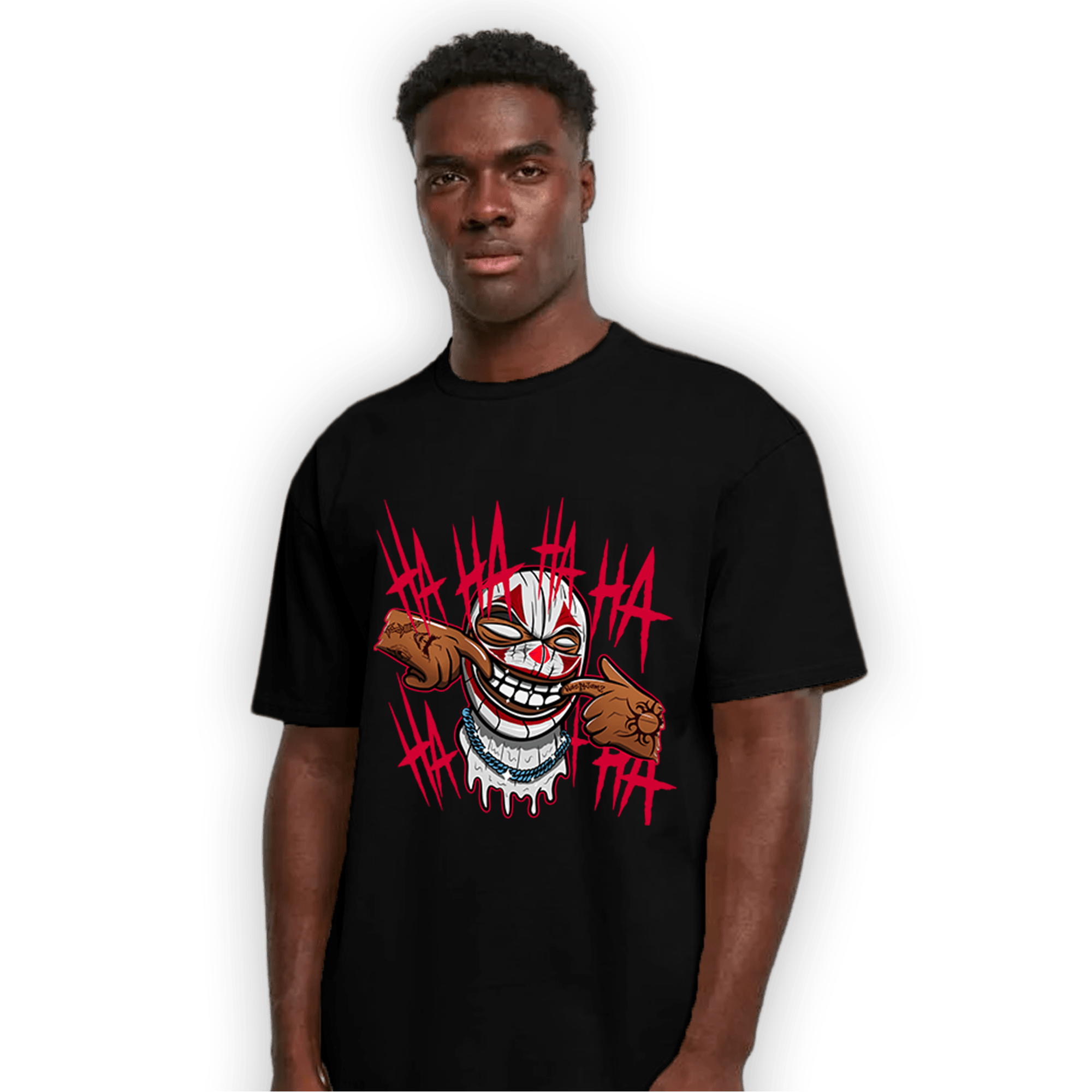 Cherry 11s T Shirt Match We Are All Clowns - NastyJamz