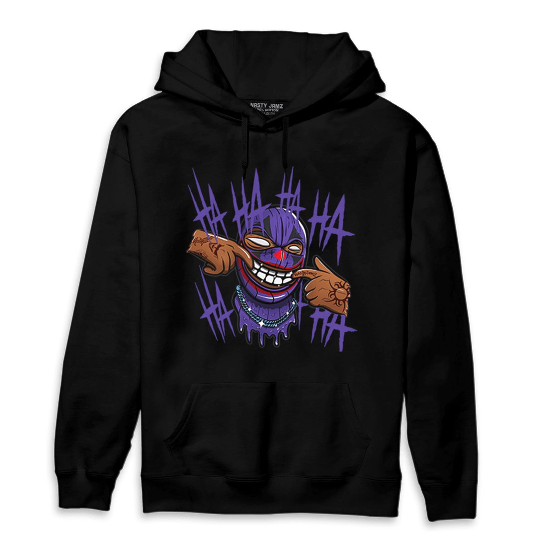 Field Purple 12s Hoodie Match We Are All Clowns - NastyJamz