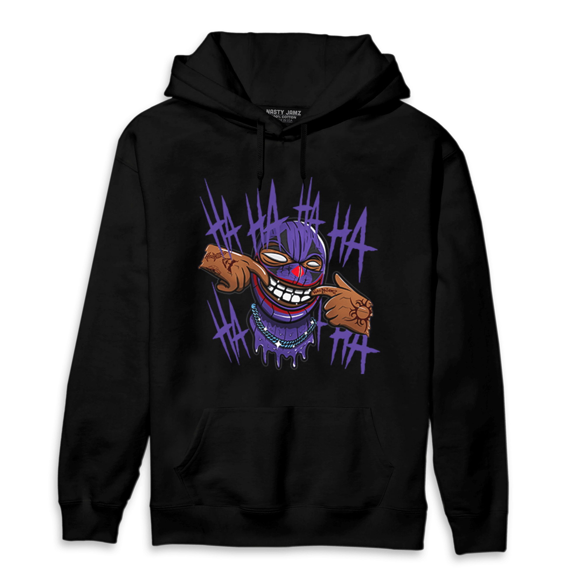 Field Purple 12s Hoodie Match We Are All Clowns - NastyJamz
