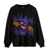 Field Purple 12s Sweatshirt Match We Are All Clowns - NastyJamz