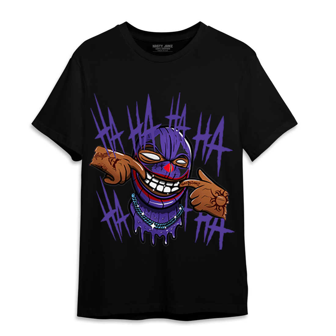 Field Purple 12s T Shirt Match We Are All Clowns - NastyJamz