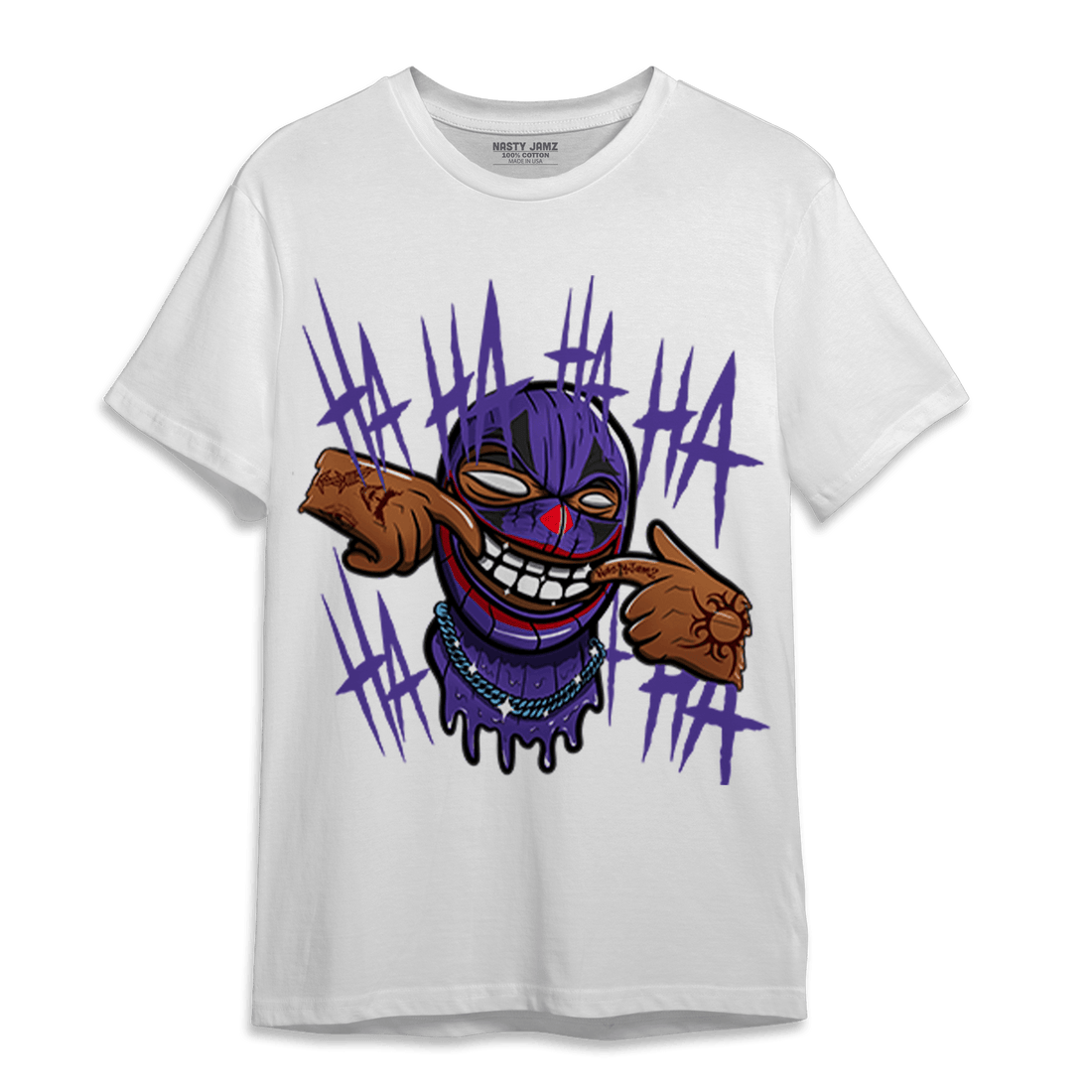 Field Purple 12s T Shirt Match We Are All Clowns - NastyJamz