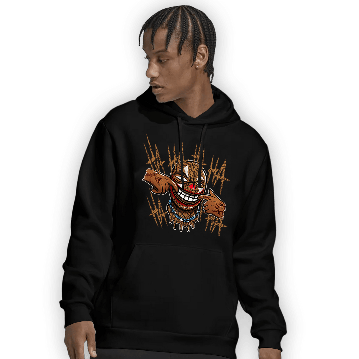 Palomino 3s Hoodie Match We Are All Clowns - NastyJamz