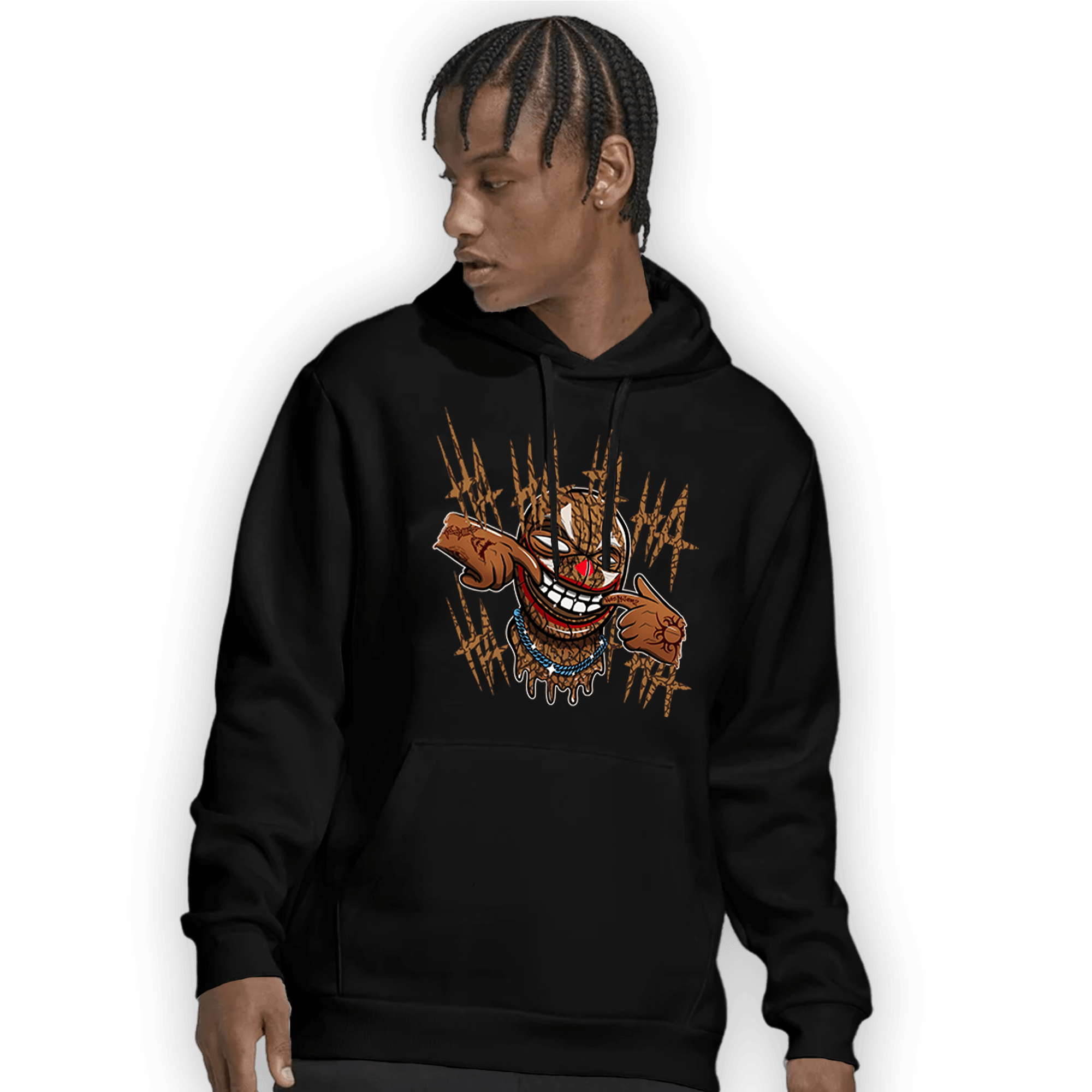 Palomino 3s Hoodie Match We Are All Clowns - NastyJamz