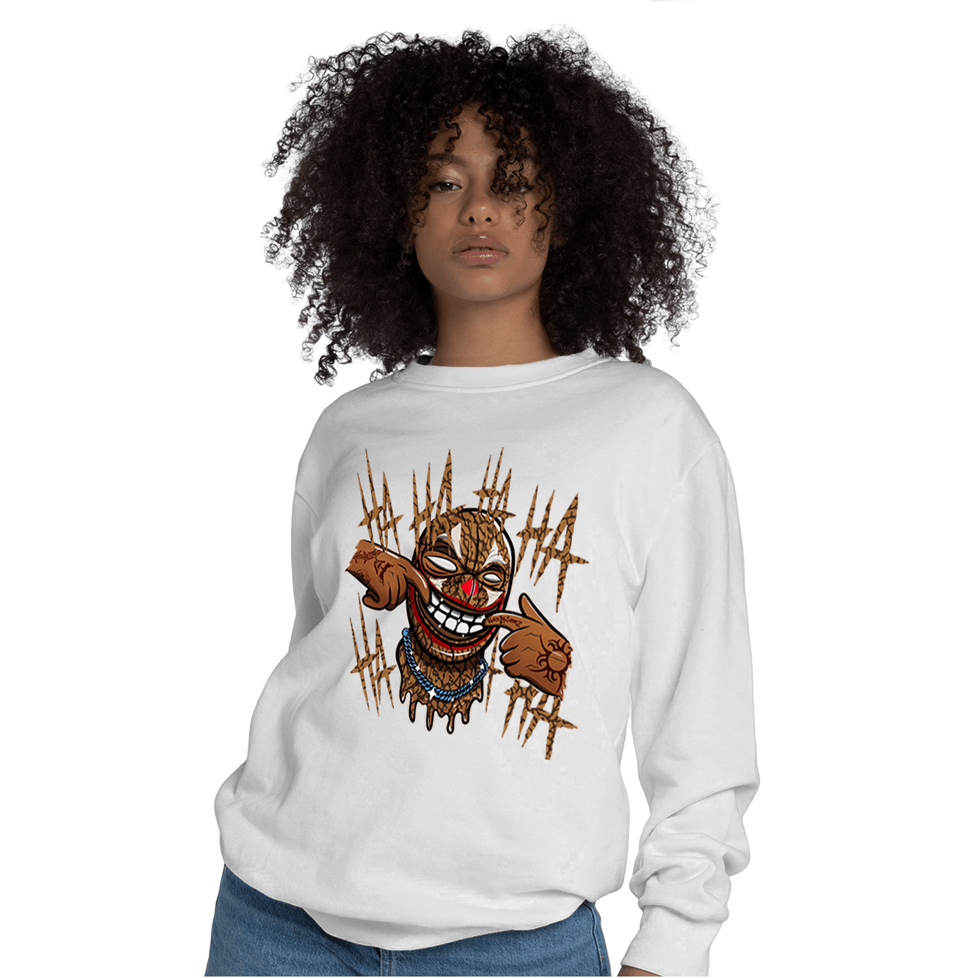 Palomino 3s Sweatshirt Match We Are All Clowns - NastyJamz