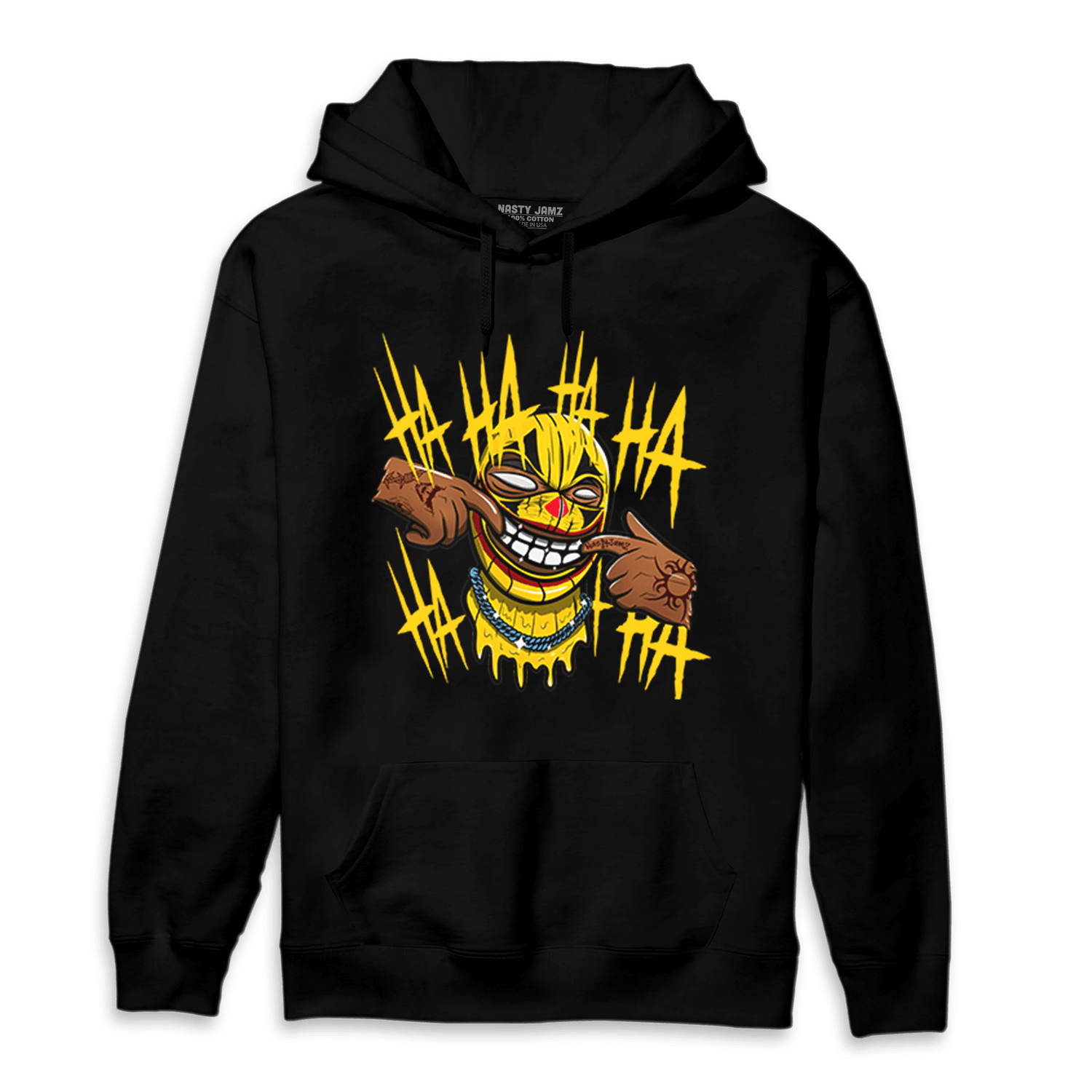 Thunder 4s Hoodie Match We Are All Clowns - NastyJamz