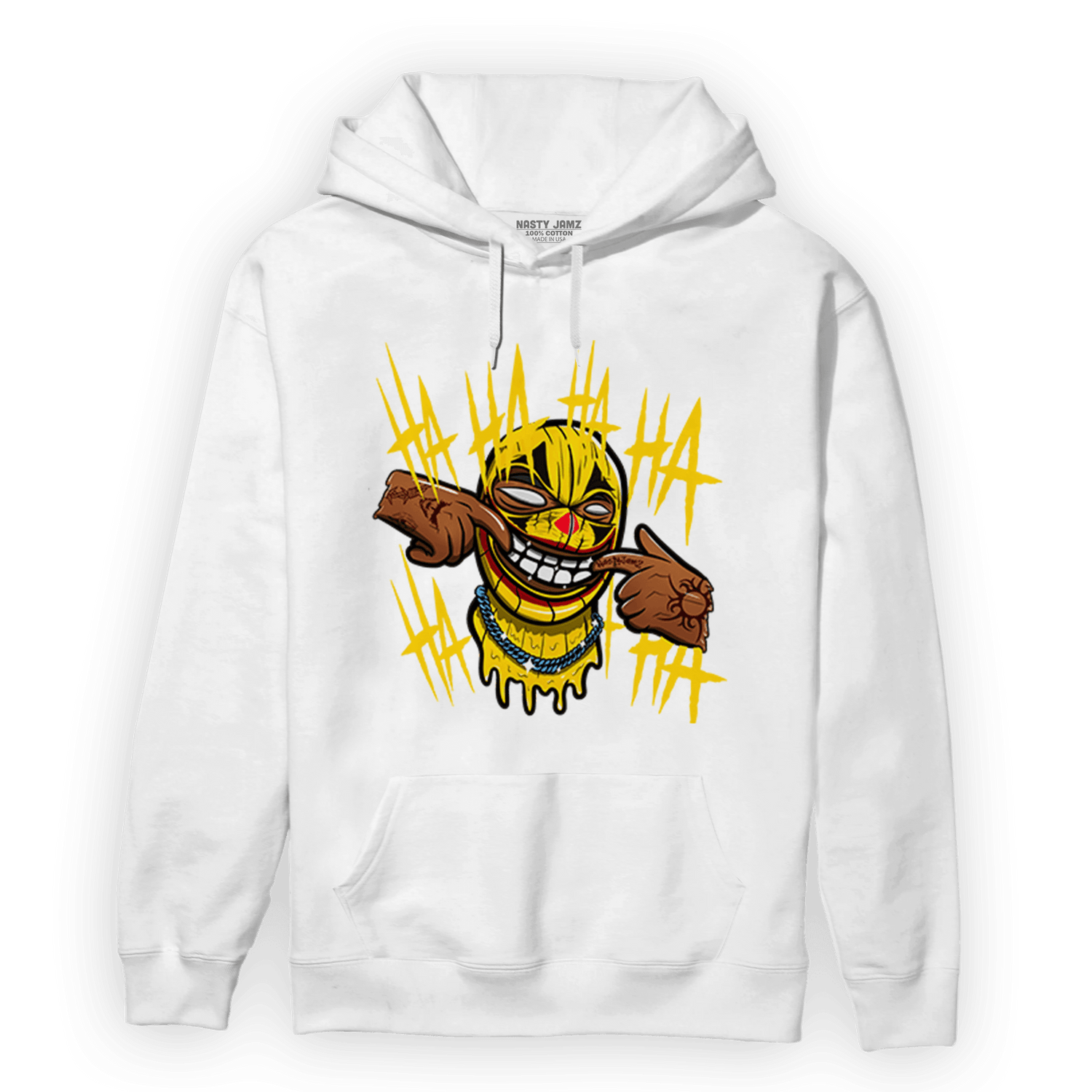 Thunder 4s Hoodie Match We Are All Clowns - NastyJamz