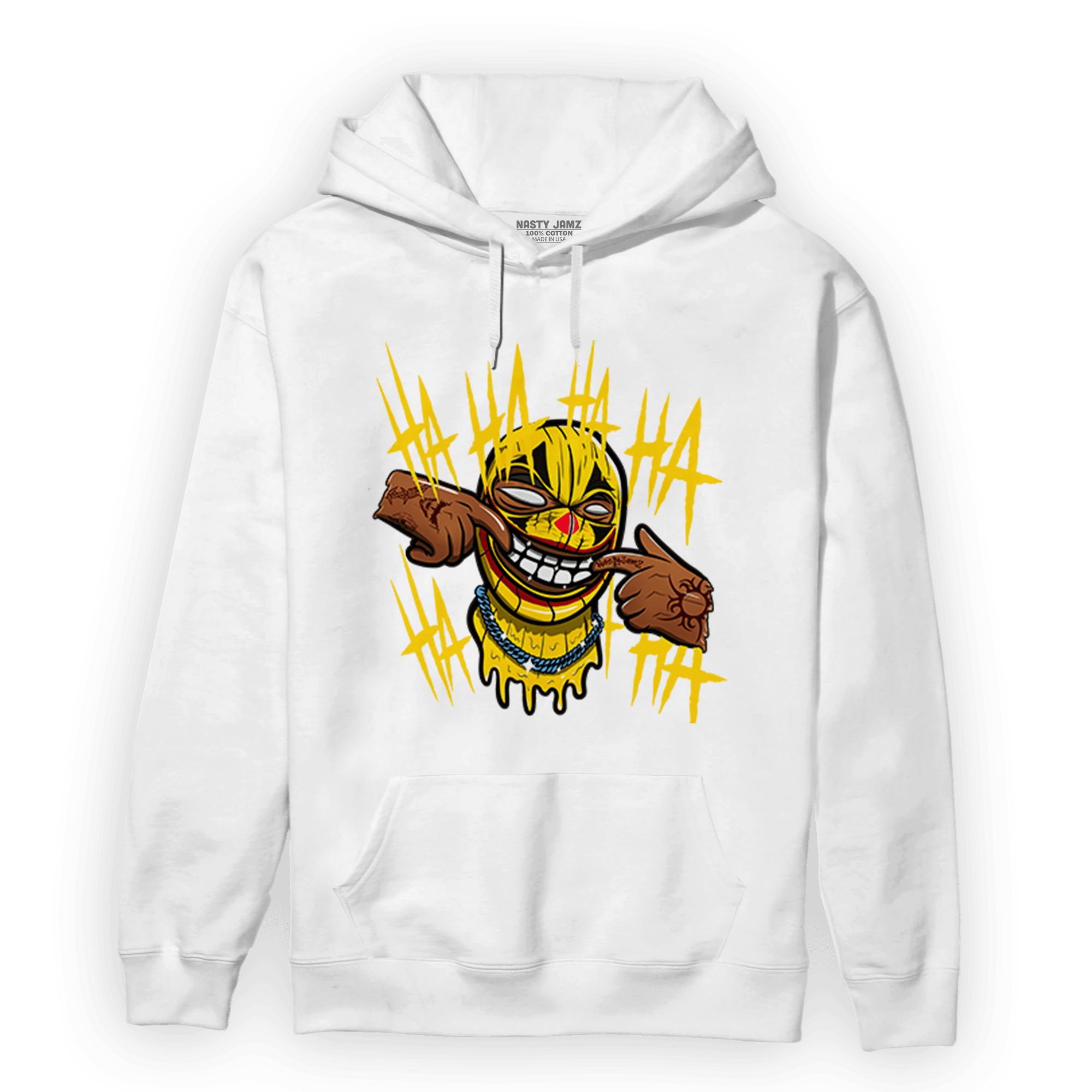 Thunder 4s Hoodie Match We Are All Clowns - NastyJamz