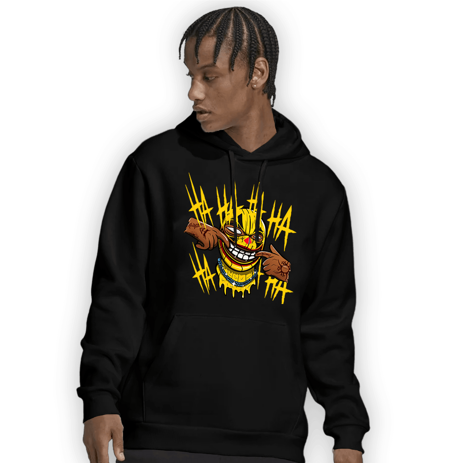 Thunder 4s Hoodie Match We Are All Clowns - NastyJamz