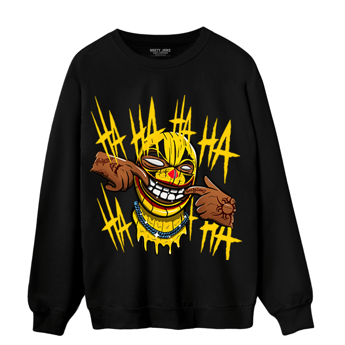 Thunder 4s Sweatshirt Match We Are All Clowns - NastyJamz