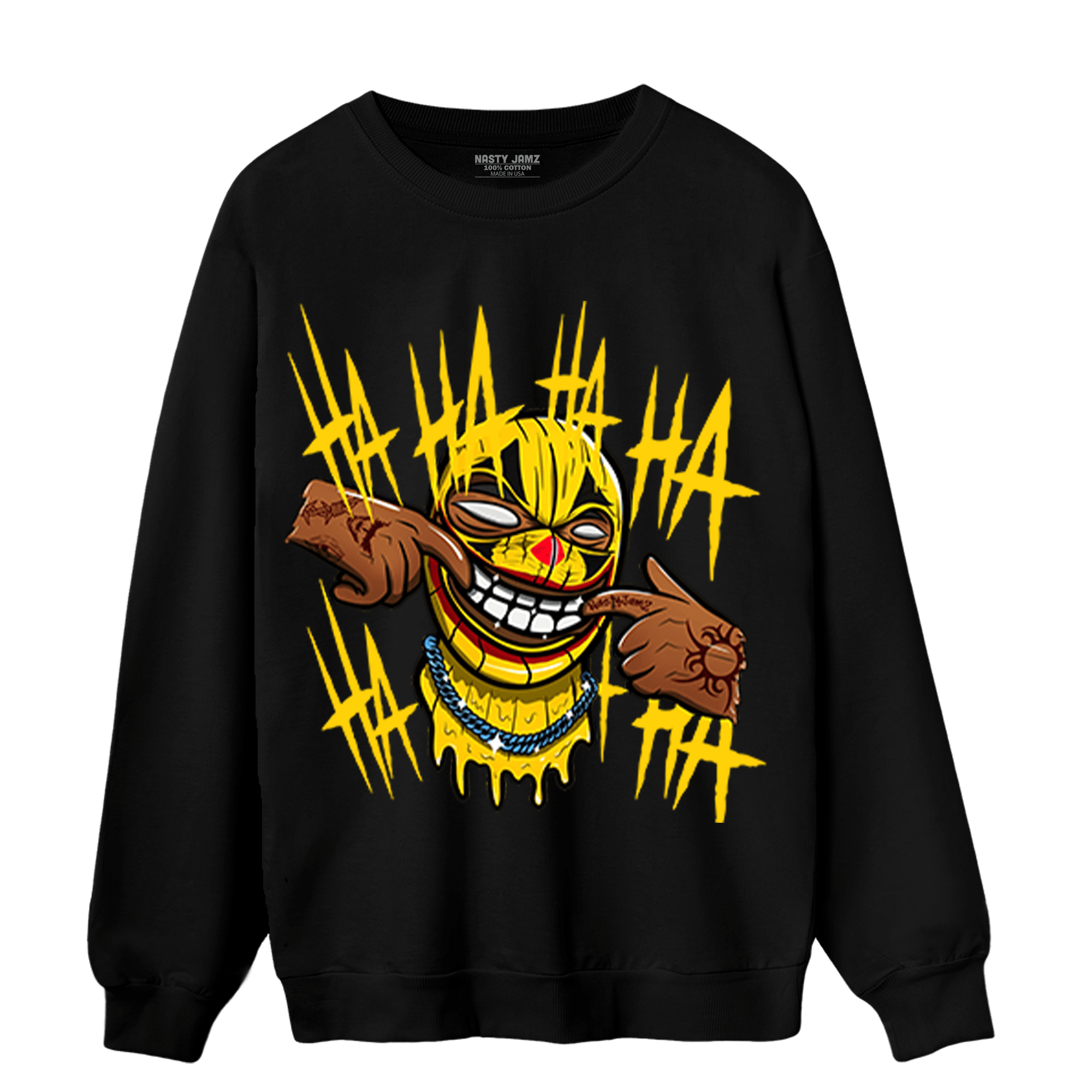Thunder 4s Sweatshirt Match We Are All Clowns - NastyJamz