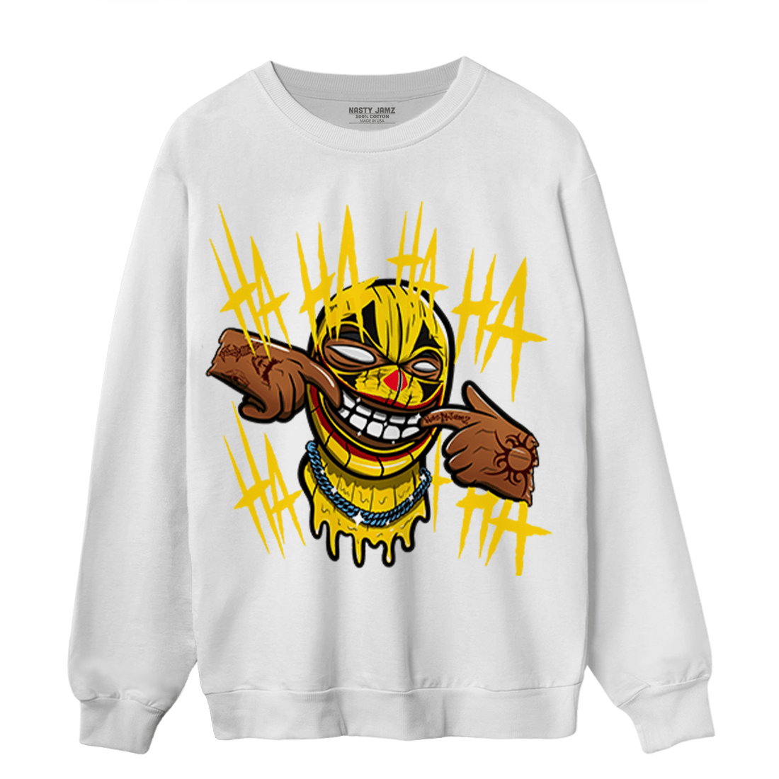 Thunder 4s Sweatshirt Match We Are All Clowns - NastyJamz