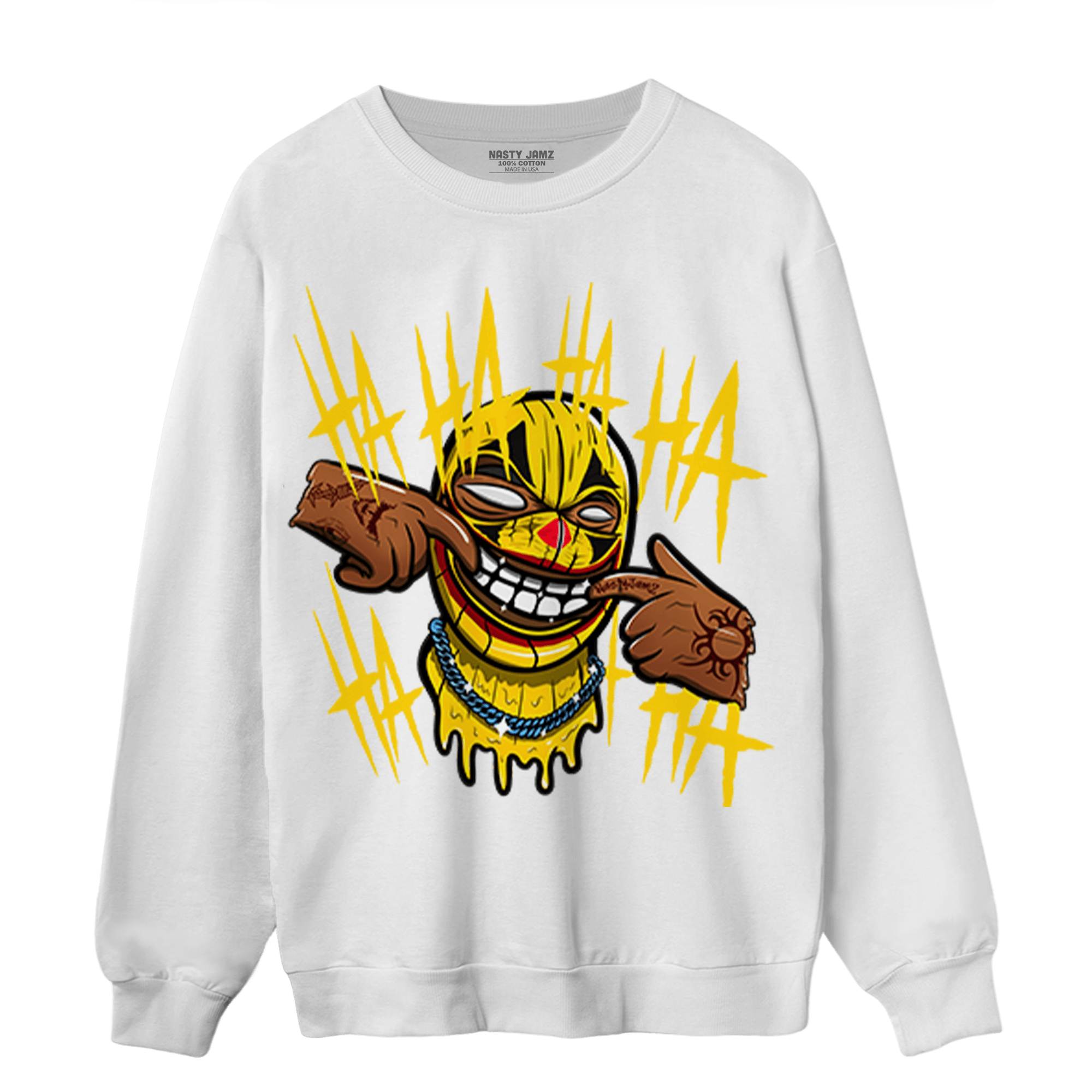 Thunder 4s Sweatshirt Match We Are All Clowns - NastyJamz