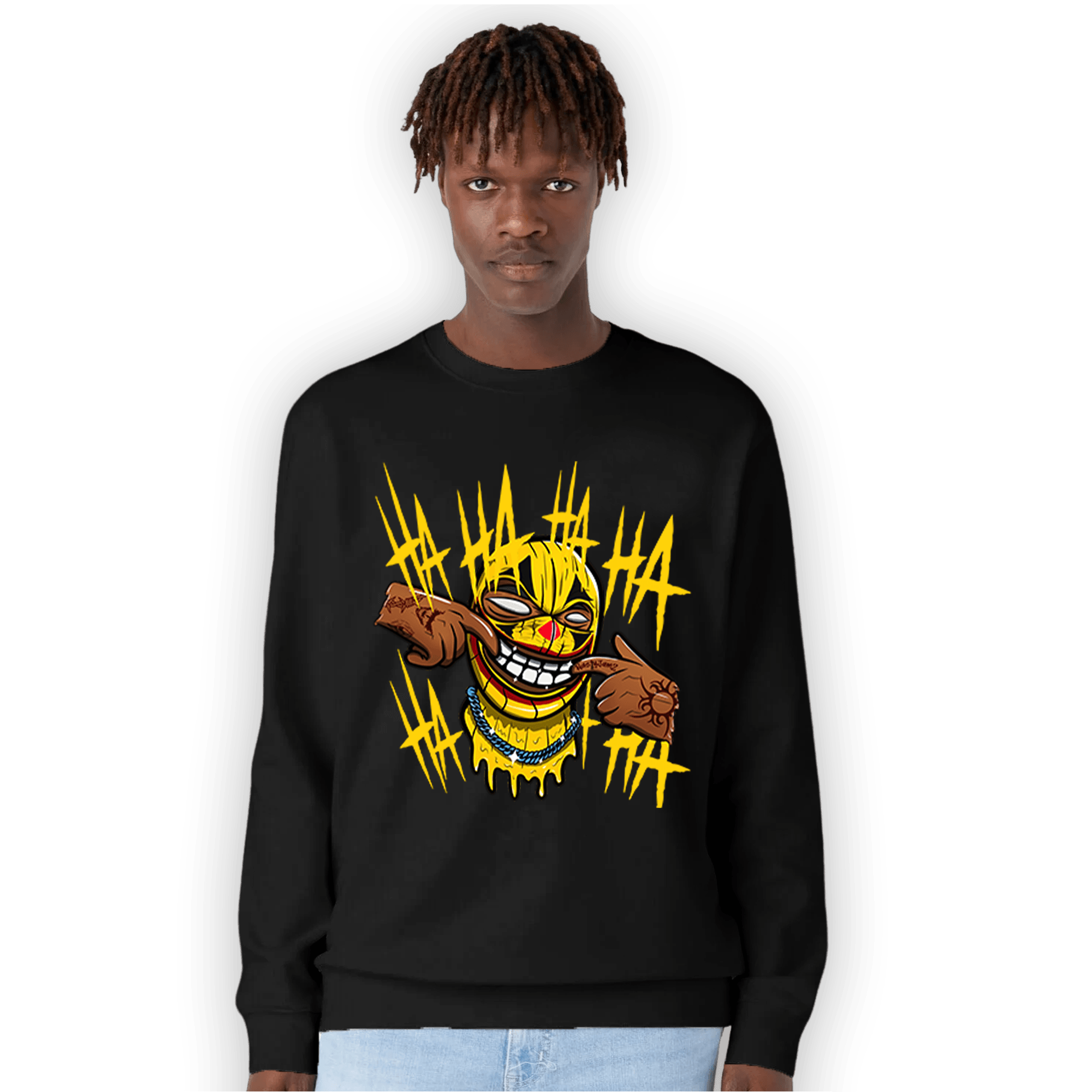 Thunder 4s Sweatshirt Match We Are All Clowns - NastyJamz