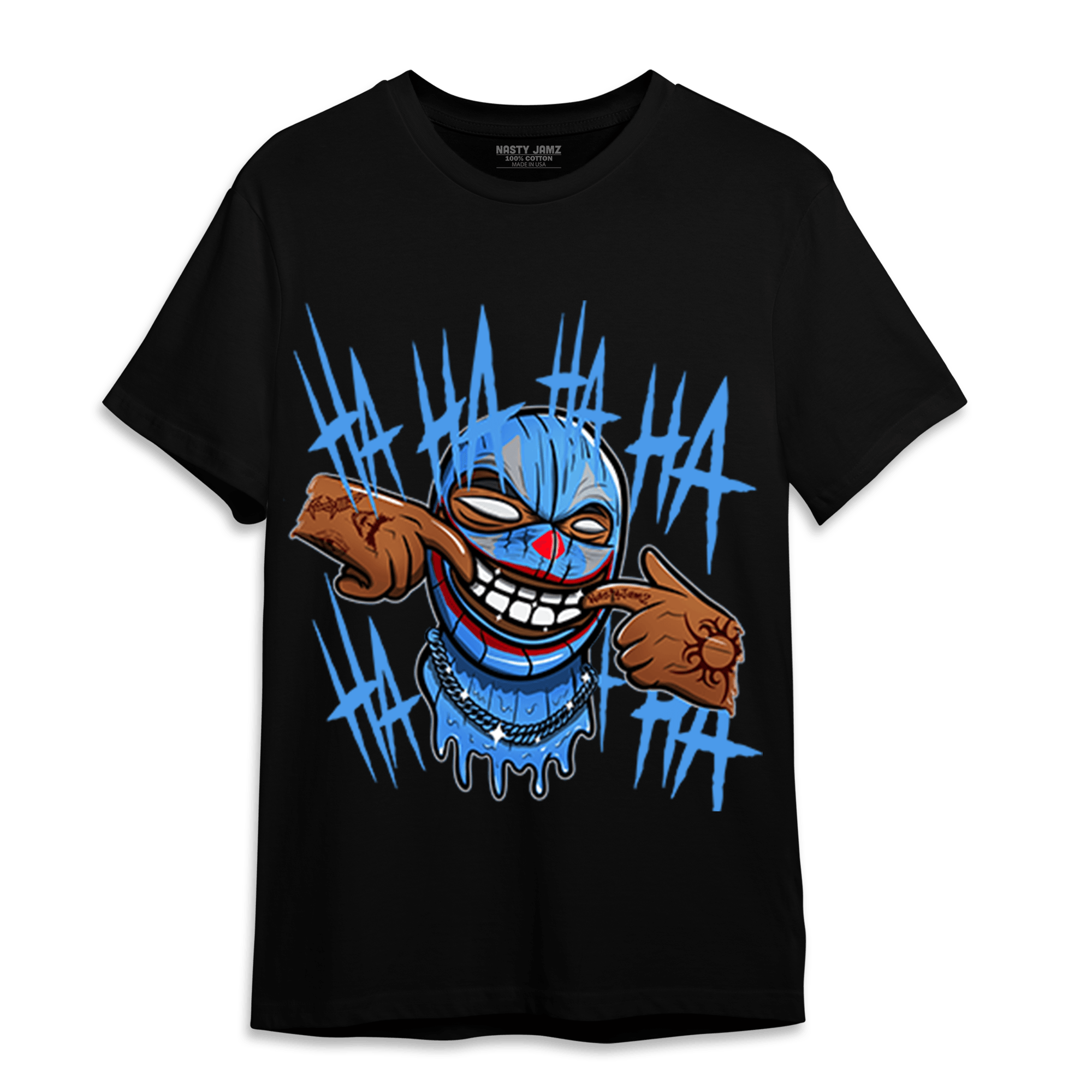 University Blue 5s T Shirt Match We Are All Clowns - NastyJamz