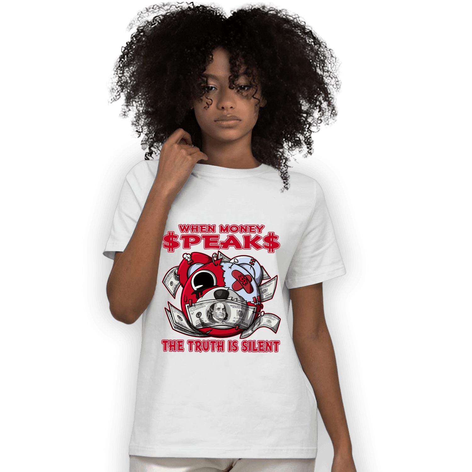 Cherry 11s T Shirt Match When Money Speaks Ber - NastyJamz