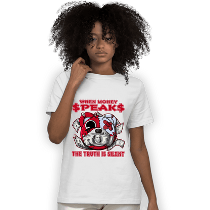 Cherry 11s T Shirt Match When Money Speaks Ber - NastyJamz