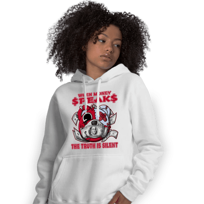 Cherry 11s Hoodie Match When Money Speaks Ber - NastyJamz