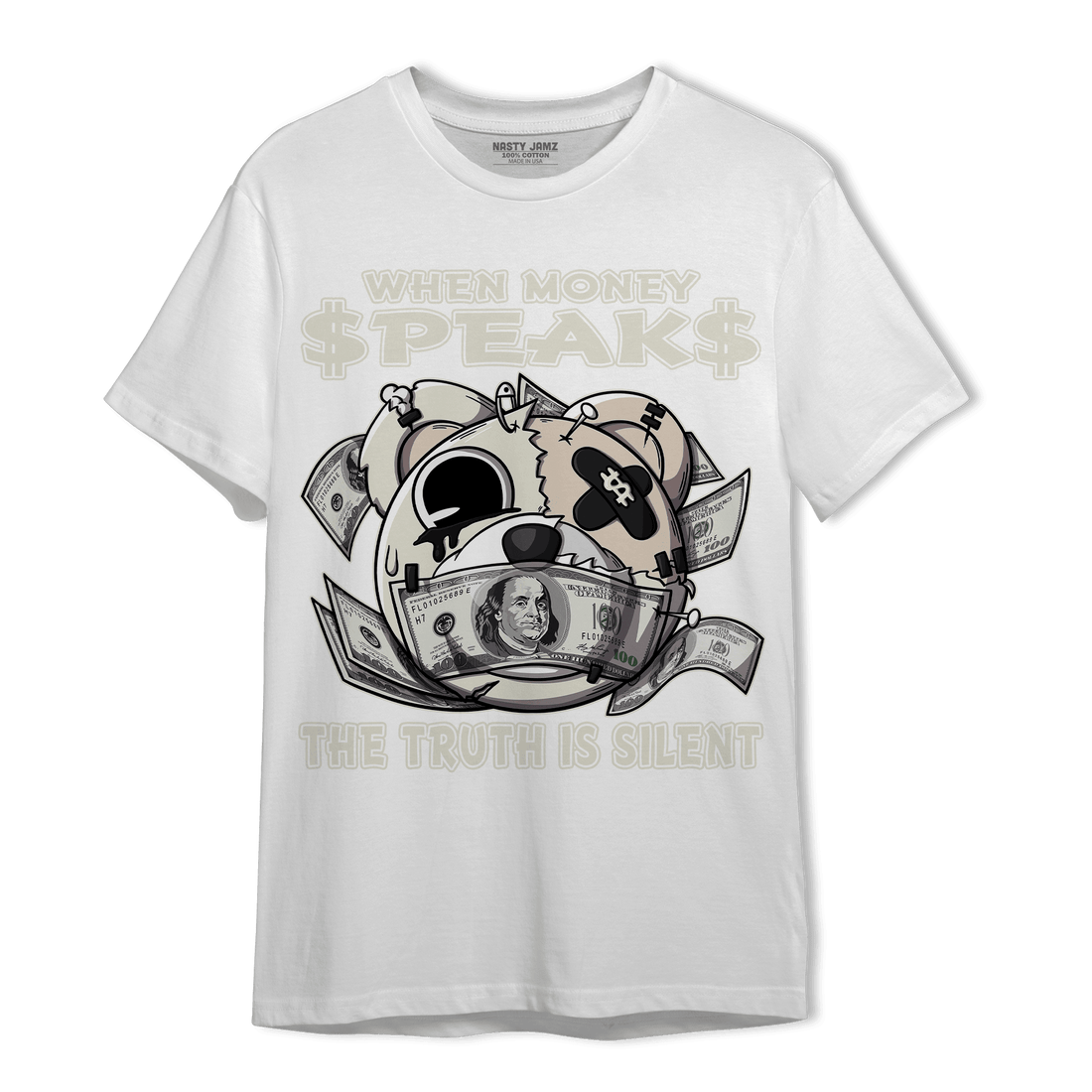 Neapolitan 11s T Shirt Match When Money Speaks Ber - NastyJamz