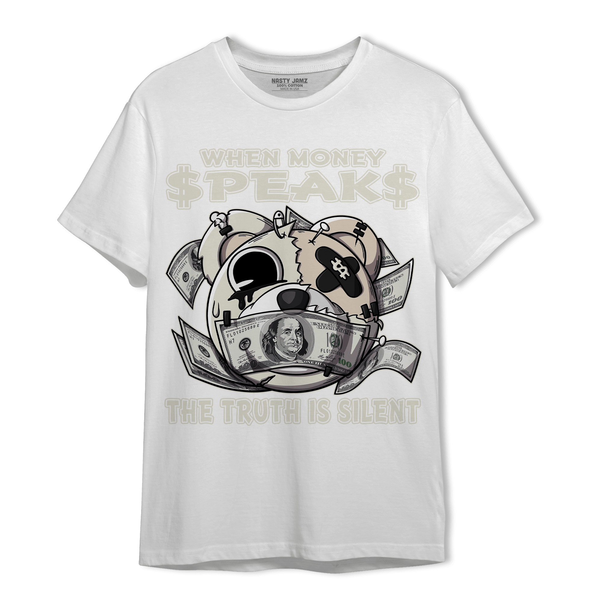 Neapolitan 11s T Shirt Match When Money Speaks Ber - NastyJamz