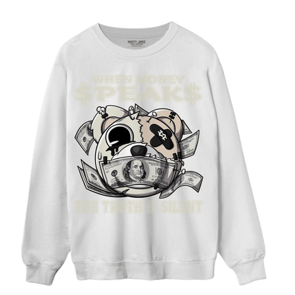 Neapolitan 11s Sweatshirt Match When Money Speaks Ber - NastyJamz