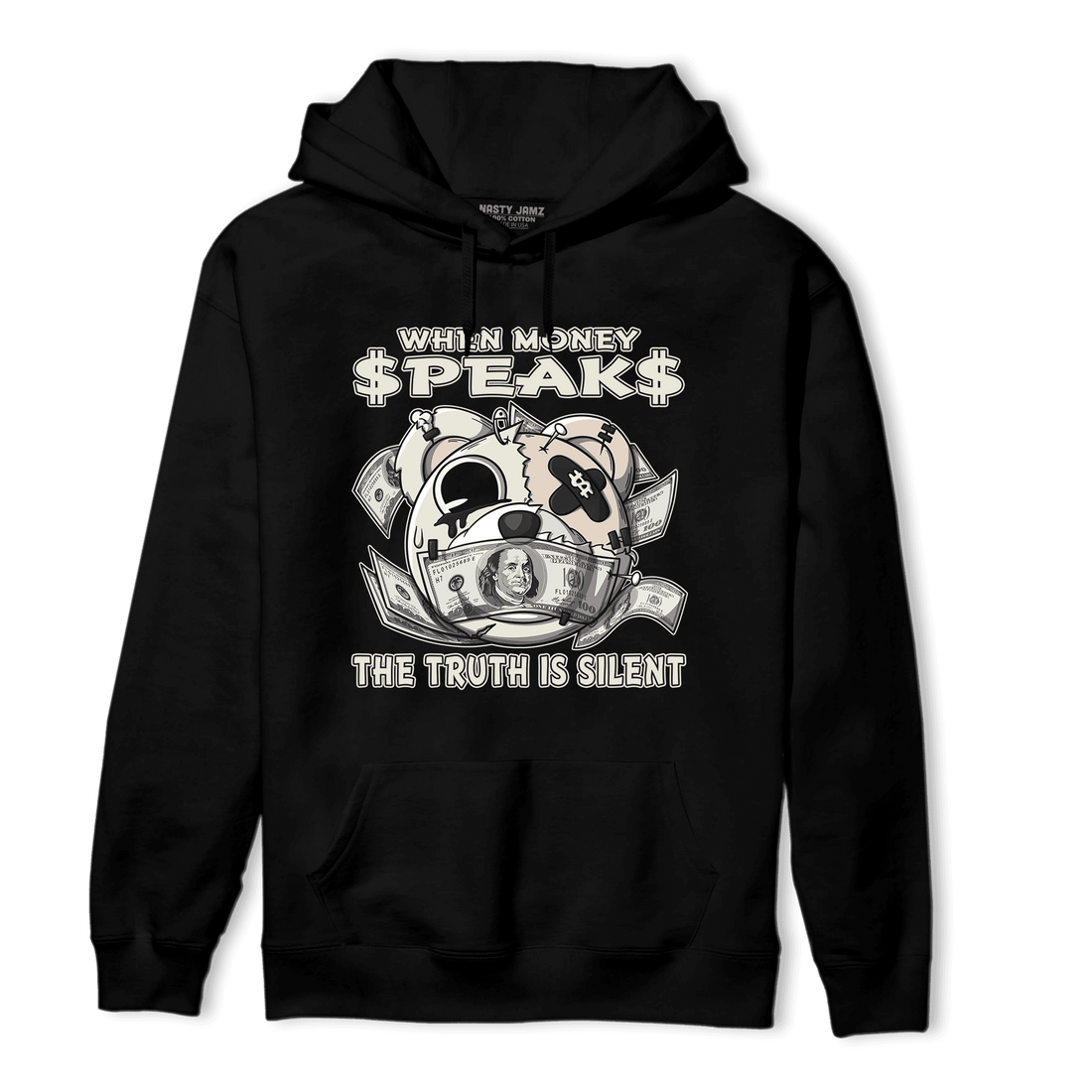 Neapolitan 11s Hoodie Match When Money Speaks Ber - NastyJamz