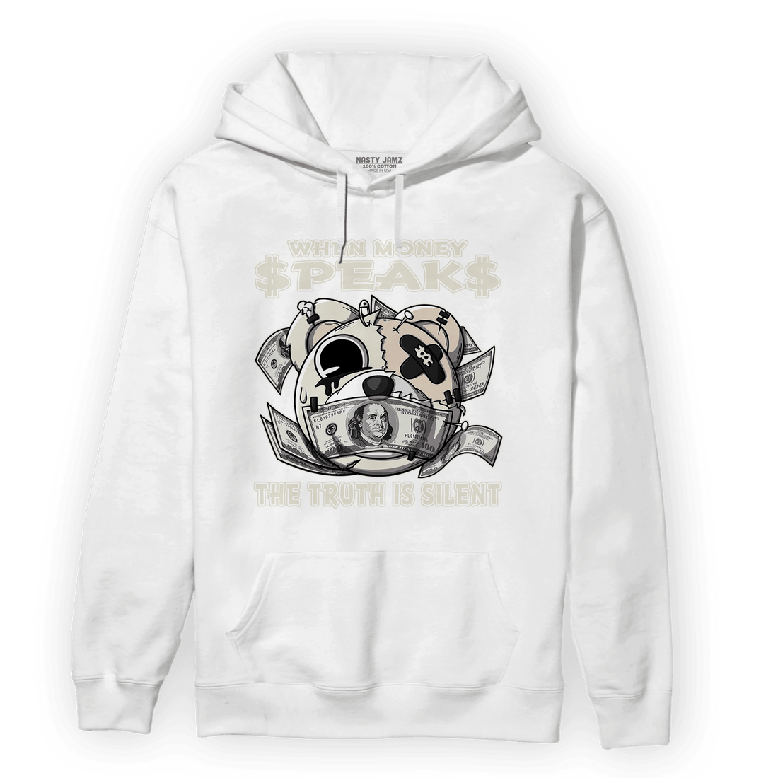 Neapolitan 11s Hoodie Match When Money Speaks Ber - NastyJamz