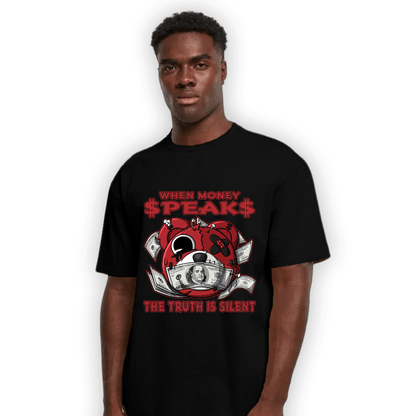Cherry 12s T Shirt Match When Money Speaks Ber - NastyJamz
