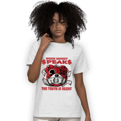 Cherry 12s T Shirt Match When Money Speaks Ber - NastyJamz