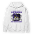 Field Purple 12s Hoodie Match When Money Speaks Ber - NastyJamz