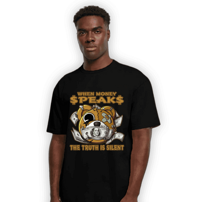 Wheat 13s T Shirt Match When Money Speaks BER - NastyJamz