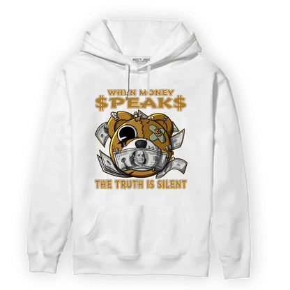 Wheat 13s Hoodie Match When Money Speaks Ber - NastyJamz