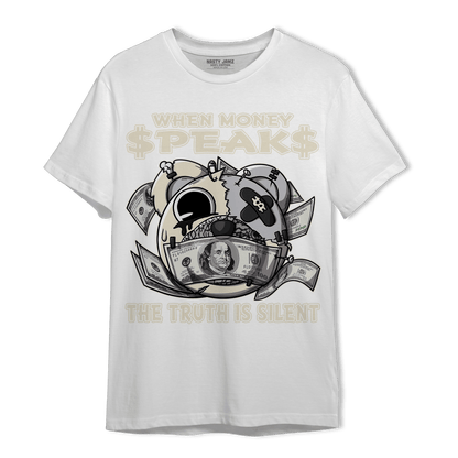 Off Noir 3s T Shirt Match When Money Speaks Ber - NastyJamz