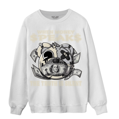 Off Noir 3s Sweatshirt Match When Money Speaks Ber - NastyJamz