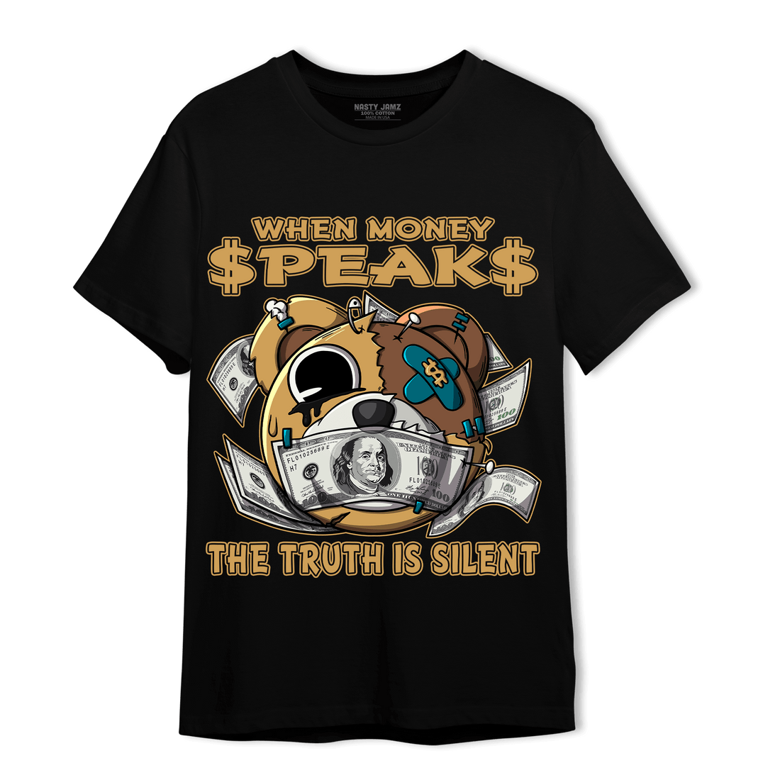Cacao Wow 4s T Shirt Match When Money Speaks Ber - NastyJamz