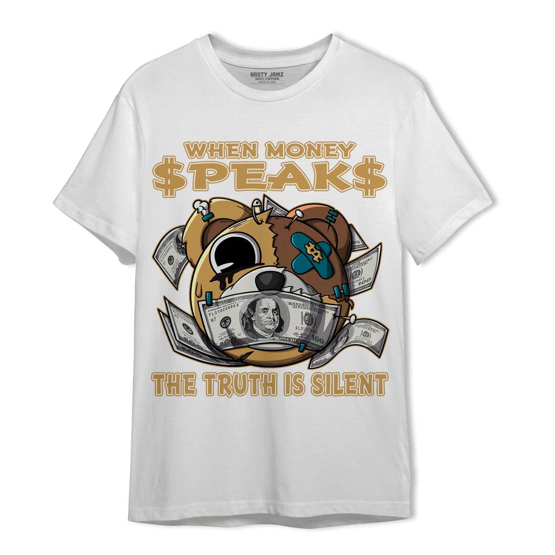 Cacao Wow 4s T Shirt Match When Money Speaks Ber - NastyJamz