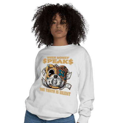Cacao Wow 4s Sweatshirt Match When Money Speaks Ber - NastyJamz