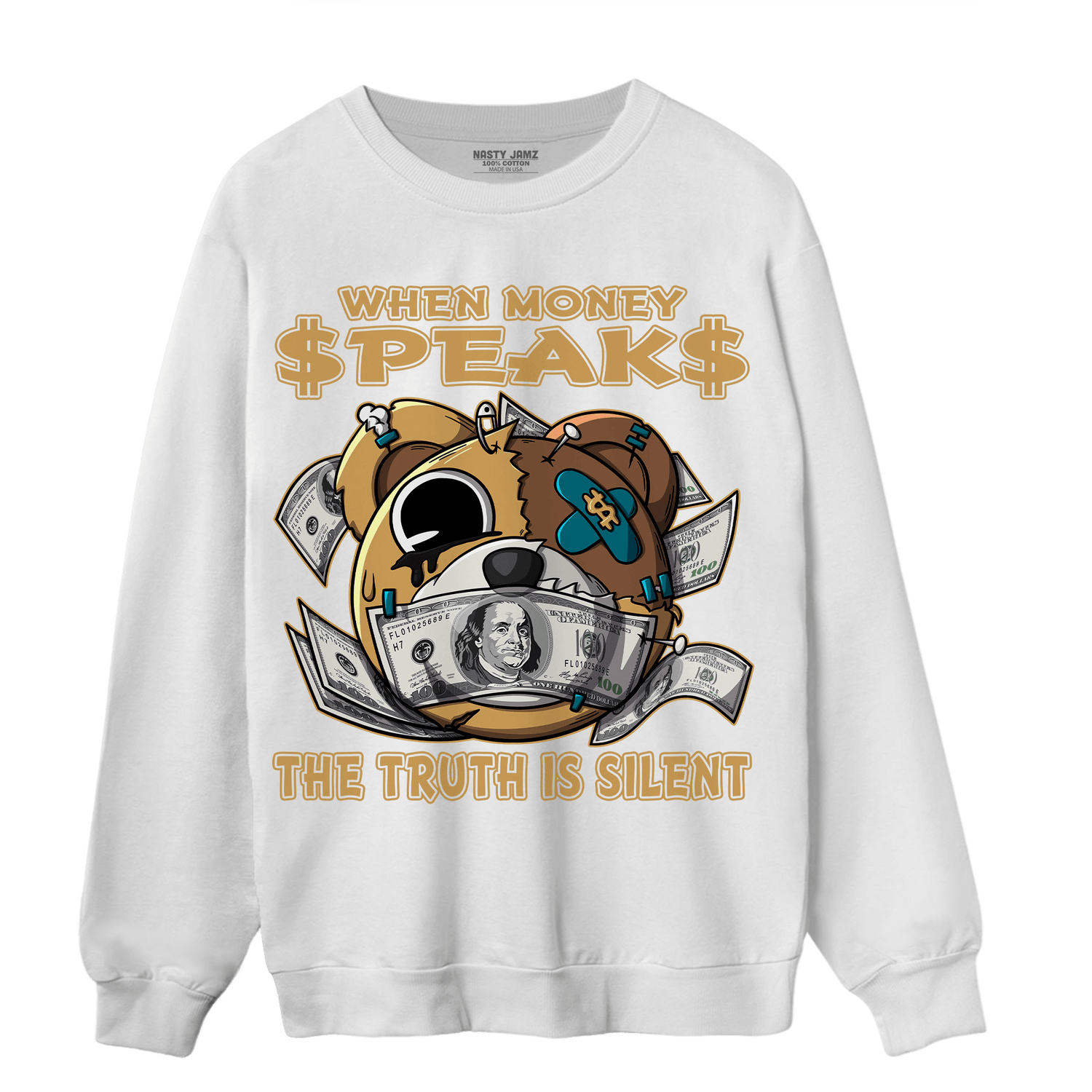 Cacao Wow 4s Sweatshirt Match When Money Speaks Ber - NastyJamz