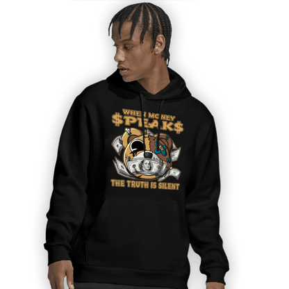 Cacao Wow 4s Hoodie Match When Money Speaks Ber - NastyJamz