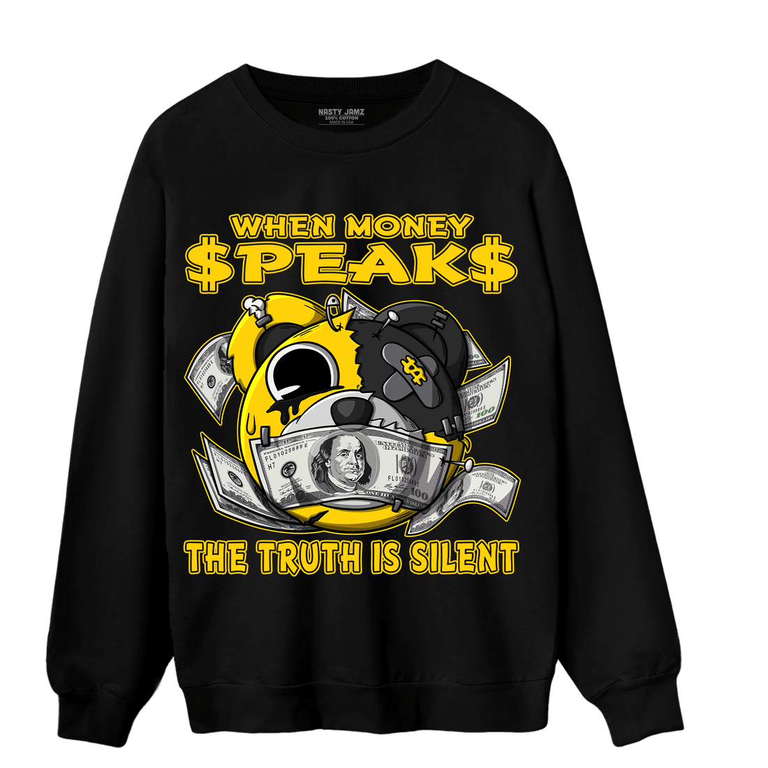 Thunder 4s Sweatshirt Match When Money Speaks Ber - NastyJamz