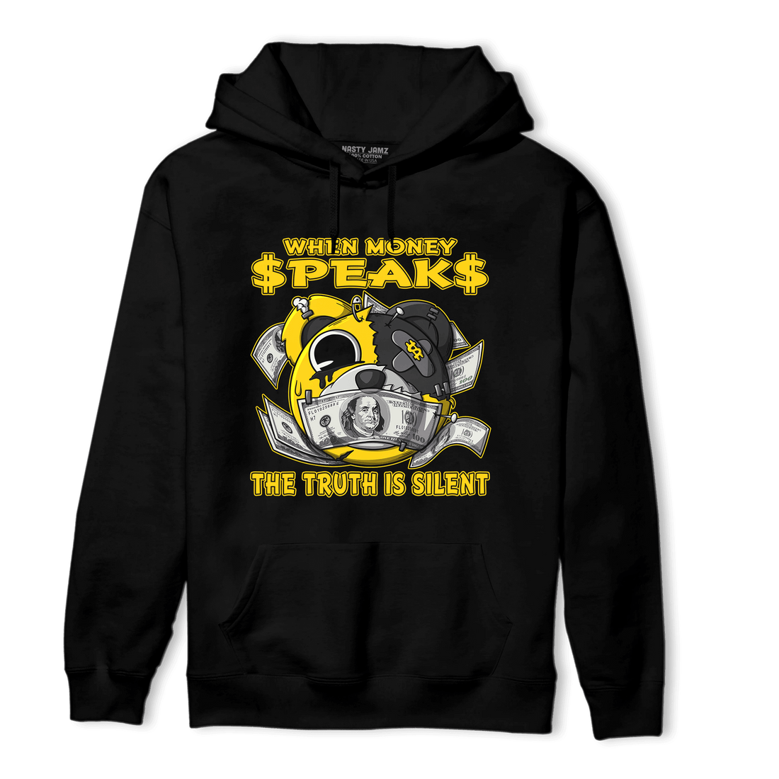 Thunder 4s Hoodie Match When Money Speaks Ber - NastyJamz