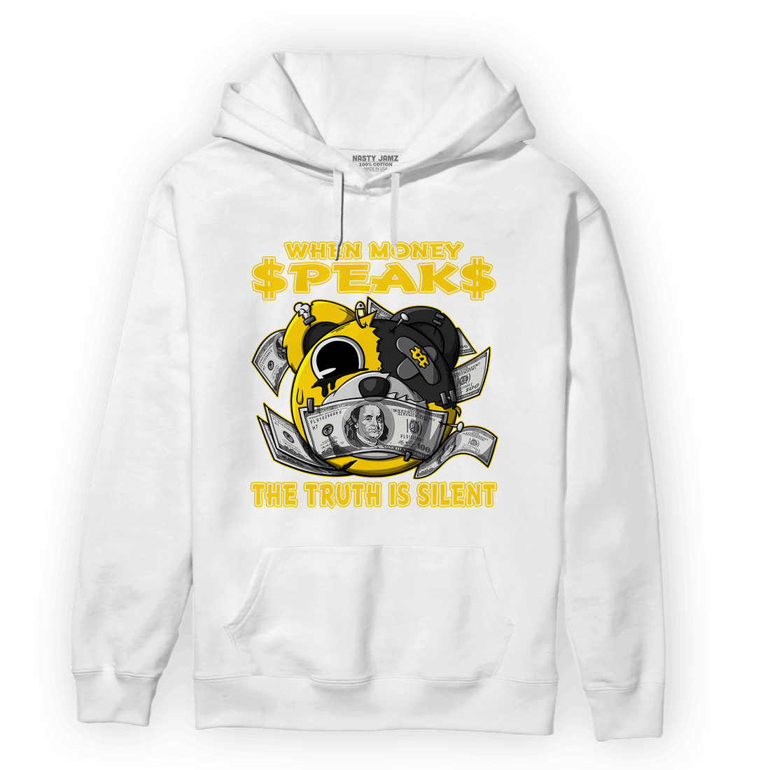 Thunder 4s Hoodie Match When Money Speaks Ber - NastyJamz