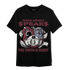 Burgundy 5s T Shirt Match When Money Speaks Ber - NastyJamz