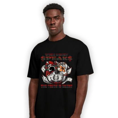 Plaid 5s T Shirt Match When Money Speaks Ber - NastyJamz
