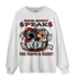 Plaid 5s Sweatshirt Match When Money Speaks Ber - NastyJamz